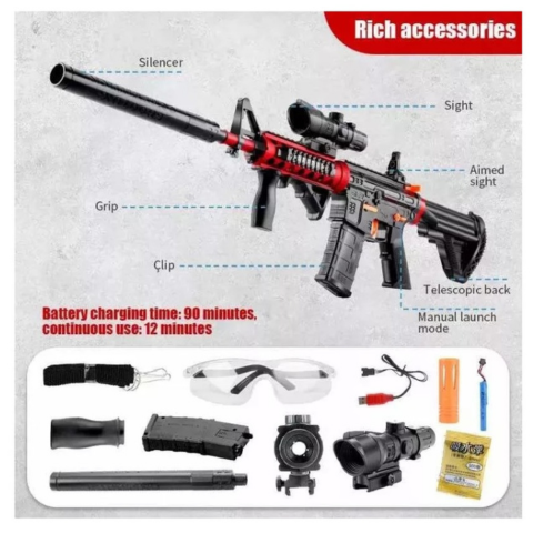 🔫 Rifle Hidrogel M416 🔥